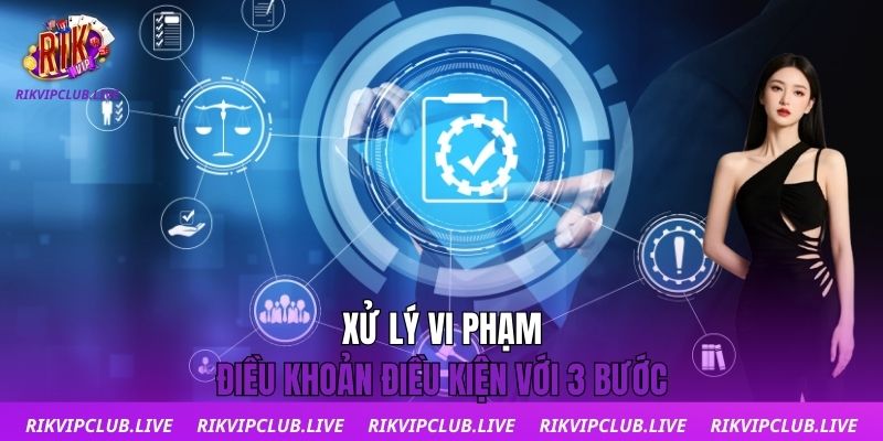 Xử lý vi phạm điều khoản điều kiện với 3 bước