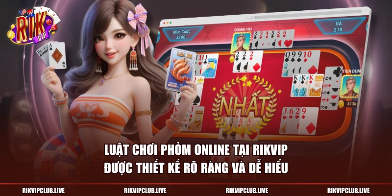 Chơi Phỏm Online - Trò Chơi Bài Truyền Thống Số Hóa Luật chơi phỏm online tại RikVip được thiết kế rõ ràng và dễ hiểu